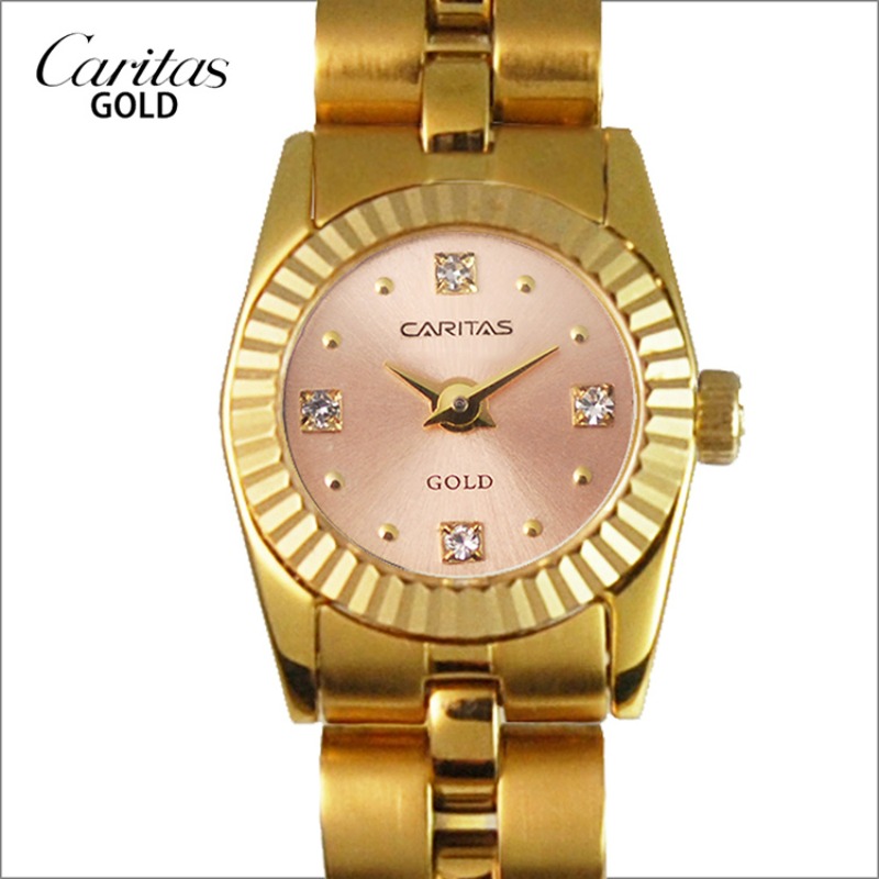 CARITAS / 카리타스 18K 골드 여성 명품 시계 / C288RGF / 여성 금 시계