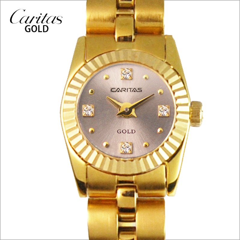 CARITAS / 카리타스 18K 골드 여성 명품 시계 / C288BGF / 여성 금 시계