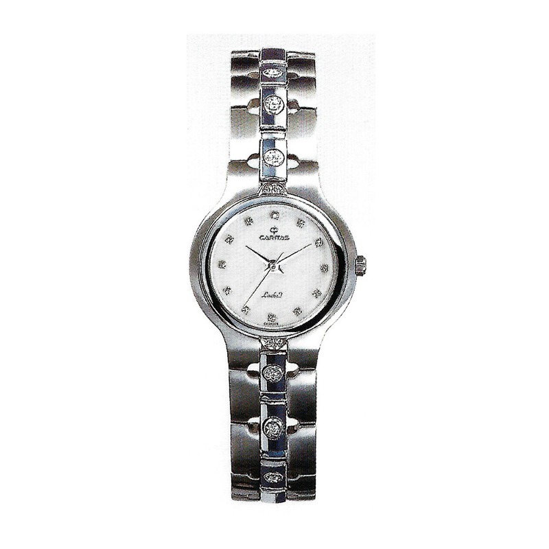 CARITAS / LACHEF/ C239F / Caritas Natural Diamond Tungsten Women&#039;s Luxury Clock / Gift Clock